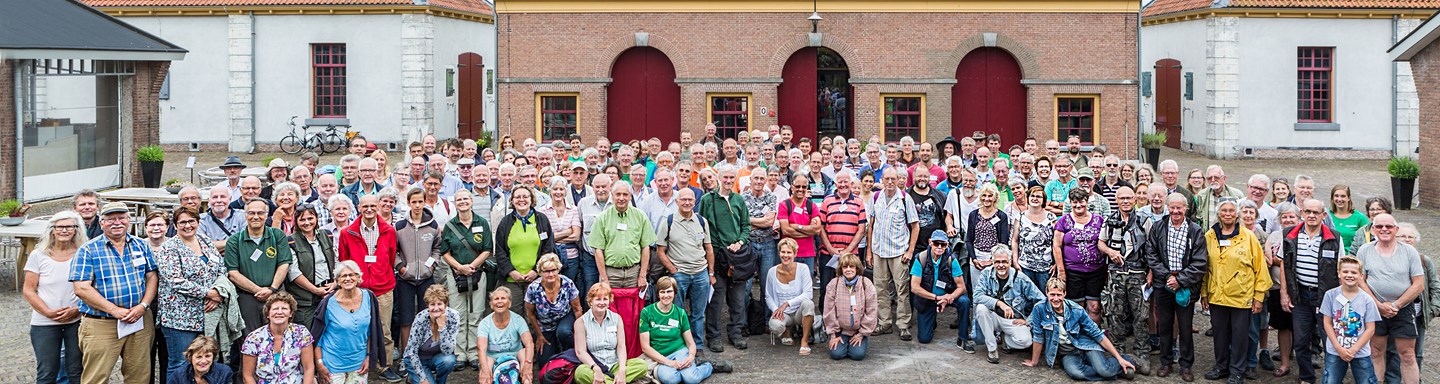 vrijwilligers in erfgoed en groen op de vrijwilligersdag van 2017